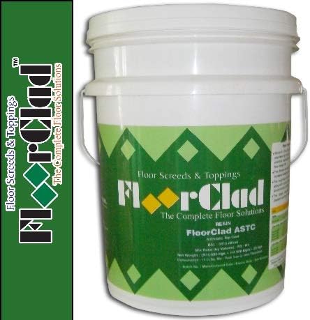 Monarch FloorClad EFC Epoxy Based Glossy Pigmented Floor Topping Roller Coating (5 Kgs)
