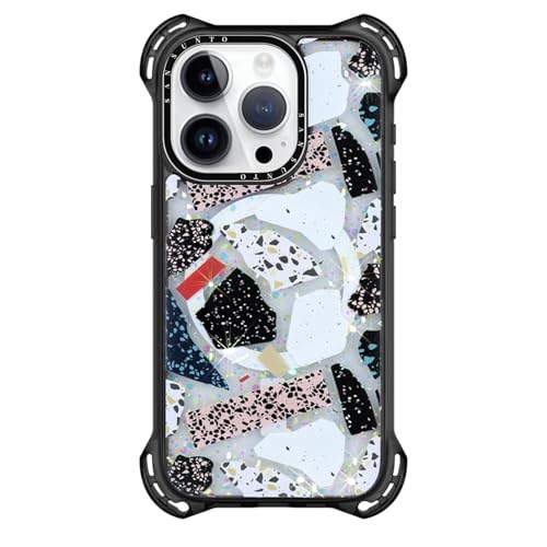 Sansunto Case for iPhone 15 Pro Max, Full Body Protection Ultra Impact [Compatible with Magsafe] Shockproof Slim Fit Protective Phone Case for Women & Men (Art Stone, for iPhone 15 Pro Max) - image 1