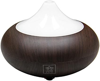 Ultrasonic Aromatherapy Diffuser for Essential Oils Air Atomizer, Light Wood-Grain
