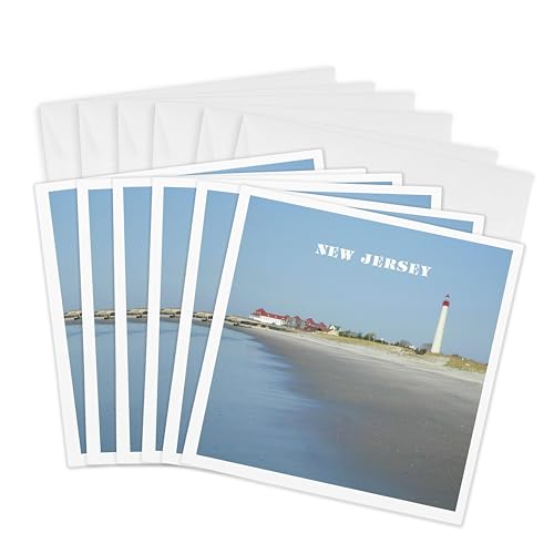 Cartes de vœux Cape May lot de 6 pour rompre la monotonie