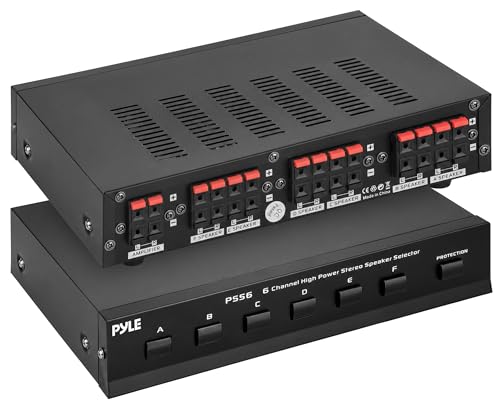 Pyle 6-Zone Speaker Selector PSS6.2
