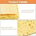 Waziaqoc 30PCS Soldering Sponge, Soldering Iron Cleaning Sponge Solder Tip Cleaning Sponge for Workbench and Workshop, 55mmx37mm