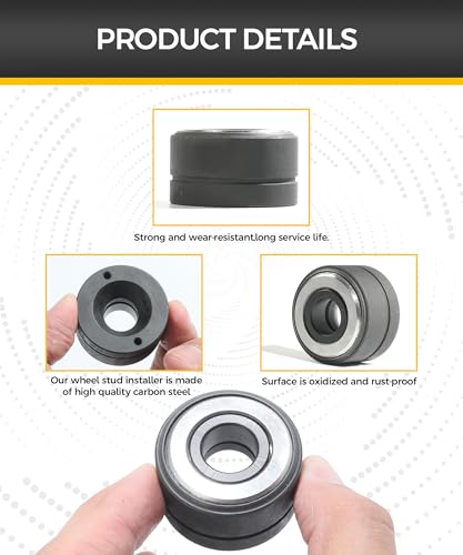 Flaconi Radbolzen-Installationswerkzeug für Auto,Radbolzen-Installationswerkzeug aus Karbonstahl,22800 Radbolzen-Installateur,Radbolzen-Installateur für Autos,Lastwagen Autoversicherung,Autoreparatur