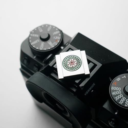 Chinese Mahjong Camera Shutter Button and Camera hot Shoe Cover, Suitable for Fuji XE3/XE4/XT100/XT200/XT20/XT30/XT4/XT5/XPRO2/XPRO3/Nikon ZF (Chinese Mahjong hot Shoe Cover)