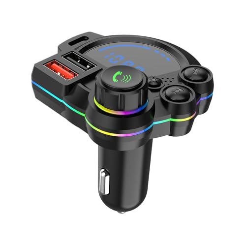 Prise en charge des doubles ports USB sur cet adaptateur FM pour recharger votre mobile en voiture