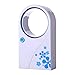 Produktbild lzndeal Mini Fan Bladeless vaneless Ventilator USB Desktop tragbaren Handheld-Klimaanlagen-Kühler (Blau)