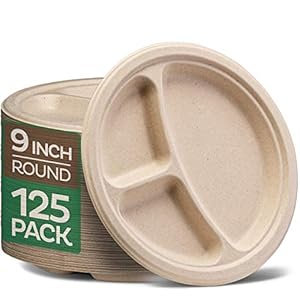 Stack Man 9″ Brown Plates