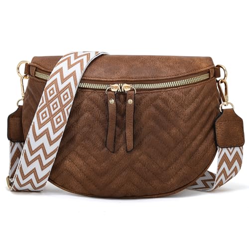 Boho Style Vegan Leather Waist Pack