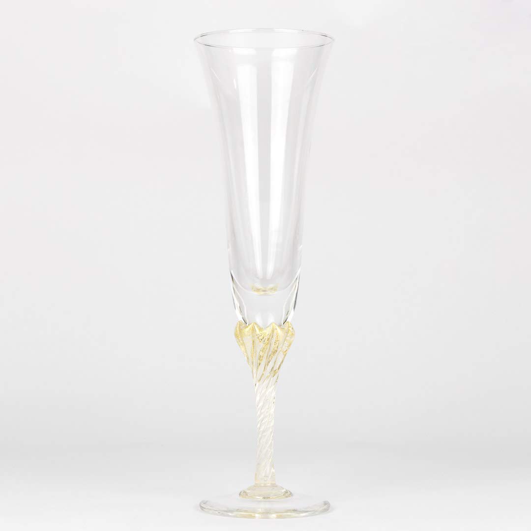 Amazon | シャンパンワイン Prosecco フルートグラス 6個セット