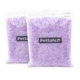 PetSafe ScoopFree Premium Litière Pour Chat Non Agglomérante En Cristal - Contrôle Des Odeurs, Sans Poussière - Lavande, Paquet De 2