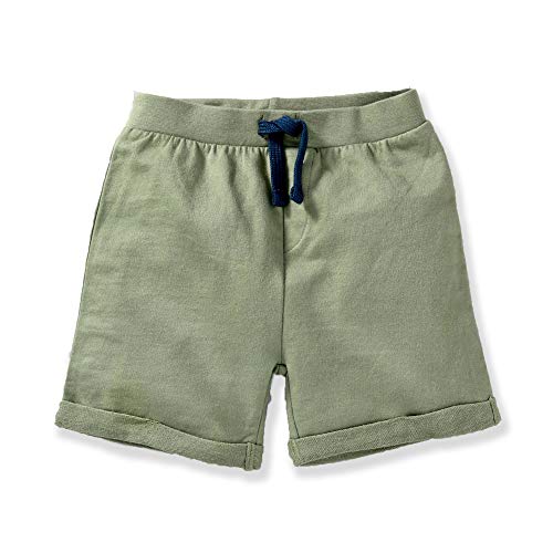 Image of TONYBOY Baby Boy's Cotton Suit (2364 White Khaki 0-3 Months)