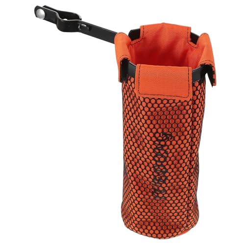 GALPADA 1pc Portable Drumstick Holder Pouch Lightweight Drum Stick Case with Smooth Inner Lining for Protection Stylish Design Orange for Drummers the Go