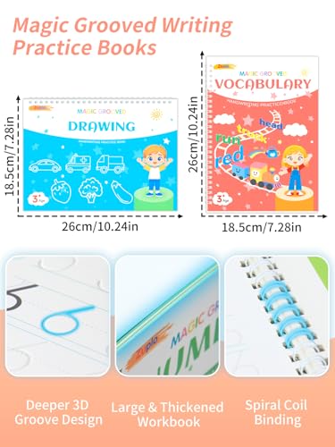 Zuplo Magic Grooved Writing Practice Set