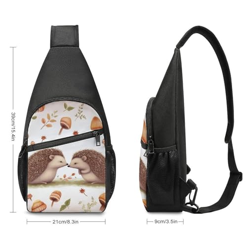 Morrales Sling Bag Casual para Senderismo y Uso Diario miniatura 4