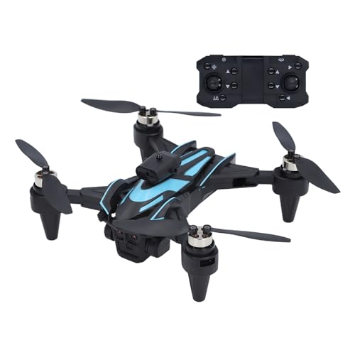 Drone con Cámara Triple para Niños Adultos Principiantes, Cuadricóptero RC Plegable 4K con Gestos Selfie, Giros de 360°, Evitación de Obstáculos en 4 Direcciones, Transmisión