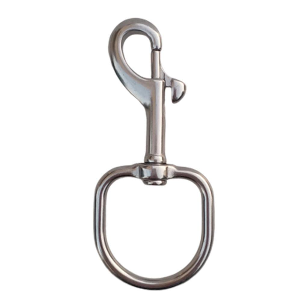 UJEAVETTE® 316 Stainless Steel Swivel Eye Bolt Snap Spring Hook for Scuba Diving-image-15