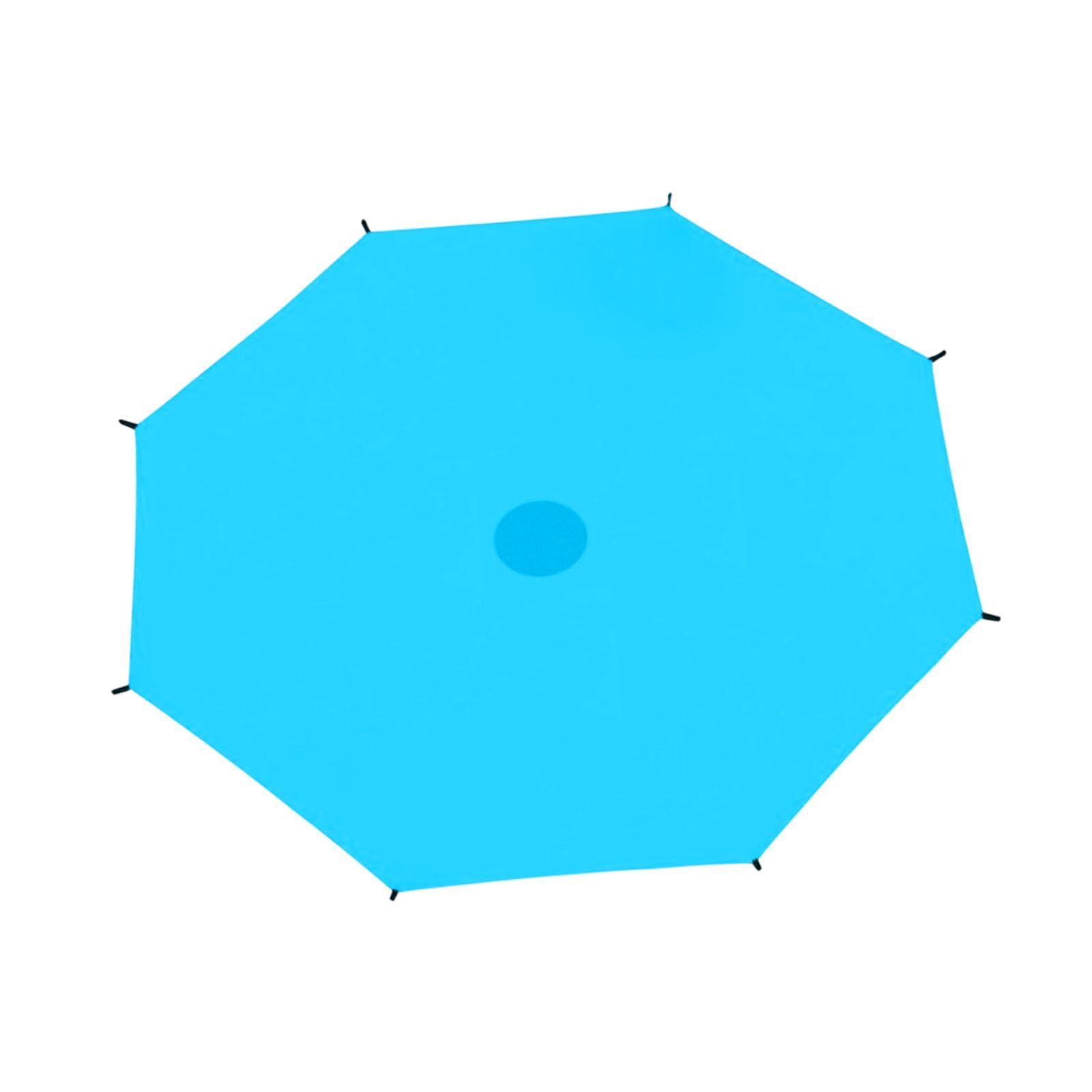 Trampoline Sunshade Cover Backyard Blue Playground Trampoline Sun Protection 3.06M| Sports Equipment | Outdoor Sports Gear | Exercise Gear-image-43