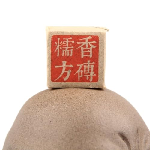 Thé noir Puerh vieilli d'exception en petite brique carrée premium