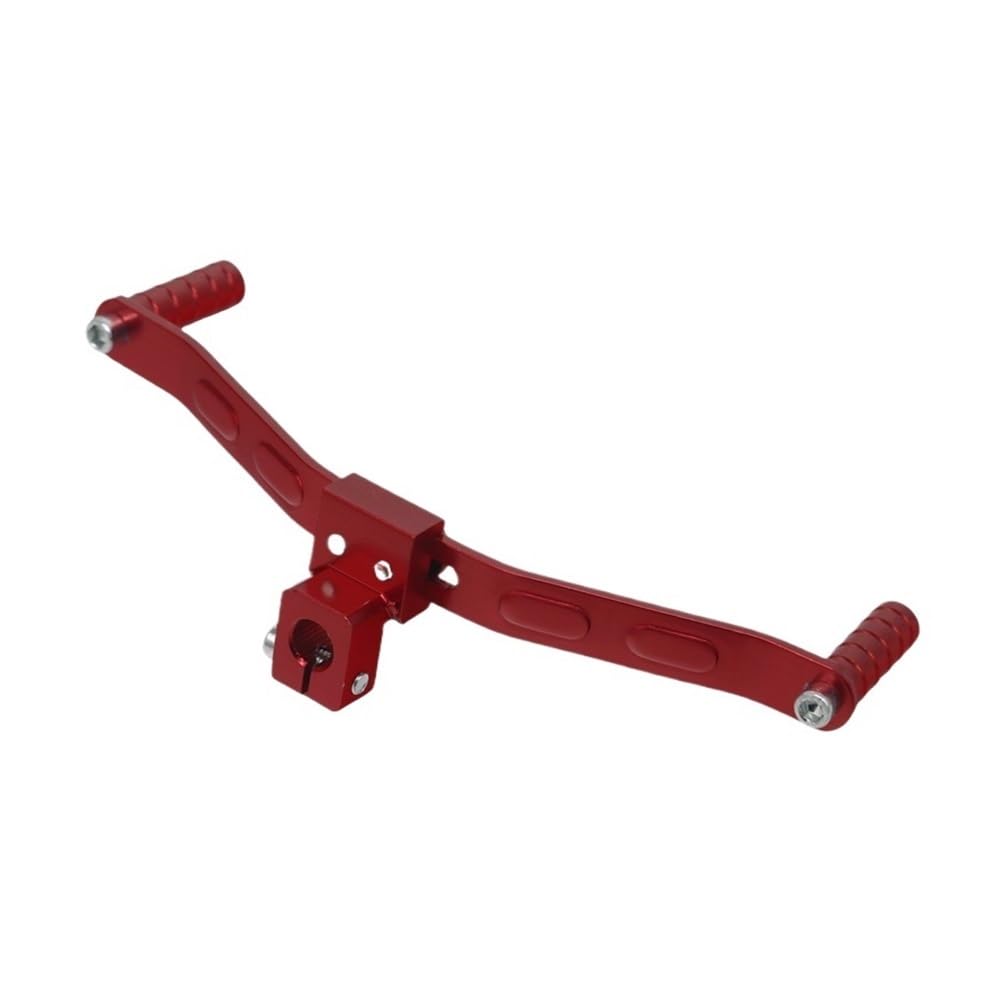Dagmara Red Universal Motorcycle Dual/2 Way Gear Shift Lever Footrest Pedal Shifter For Motorbike Dirt Bike Foot