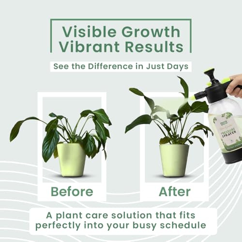 Image of IFFCO Urban Gardens - Green Diet - 200 ML - Organic Plant Food For Potted Indoor & Outdoor plants, Balanced Macro & Micro Nutrients, Water Soluble