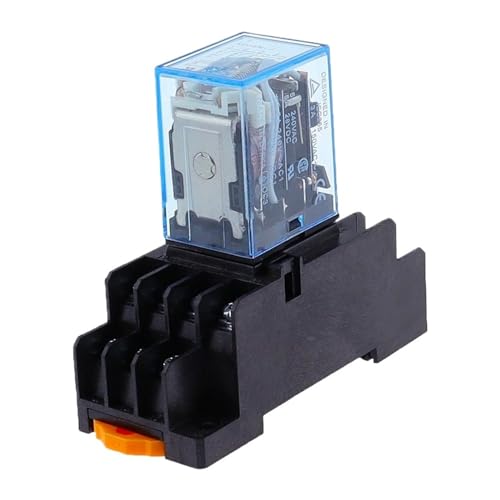 Relé electromagnético contra fallos de conexión base con 14 pines bobina DC 6V