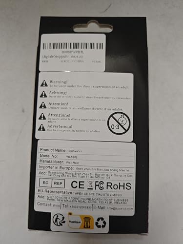 Chronomètre avec Sifflet,Chronometre Professionnel 2 Mémoire avec Fonction Muet et Lumièr pour Sport – Image 4