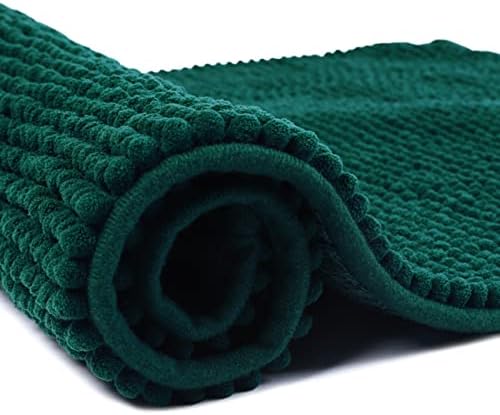 Myting Large Bathroom Mat 120 x 41 cm Green Bath Mat Non Slip Machine ...