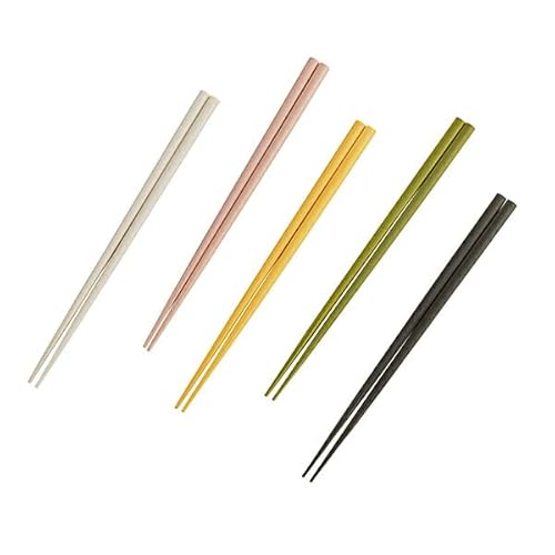 ゆとりの空間 栗原はるみ 食洗機対応 カラー箸 5膳セット W22A03069118