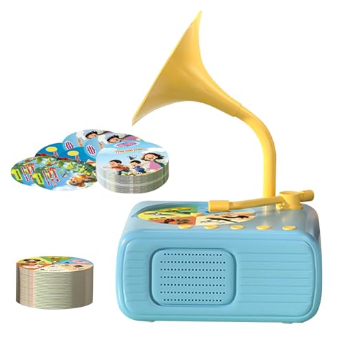 Kinder Grammophon Mit 96 Karten - Phonograph Geschichte Musik Spieler,...