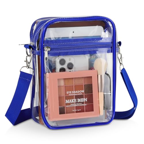 MoKo Clear Bag for Stadium Events - Multi Pockets Clear