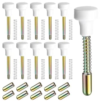 10PCS Window Screen Pins Replacement, Spring Loaded Pins for Window ...
