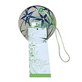 Japanese Wind Chimes Handmade Glass Wind Bells Birthday Gift Valentine's Day Gift Home Spa Kitchen Office Decor