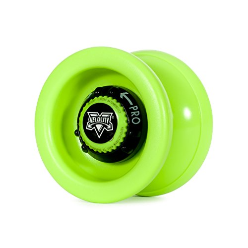 Velocity Adjustable YoYo- Green with Black Dial