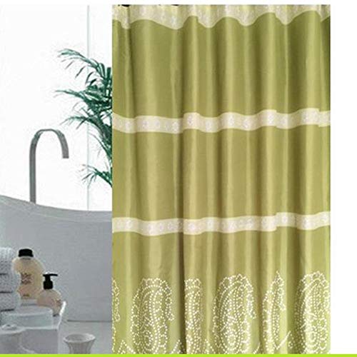 Rideau de douche en polyester imperméable MU pour stopper les inondations de salle de bain