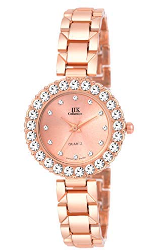 IIK COLLECTION Analogue Rose Gold Dial Womens & Girls Watch (B08D6PSW9G) Amazon Price History, Amazon Price Tracker