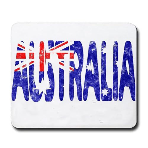 FaceYee Tapis de souris drapeau de l'Australie 240 x 200 x 4 mm Couleur : drapeau de l'Australie