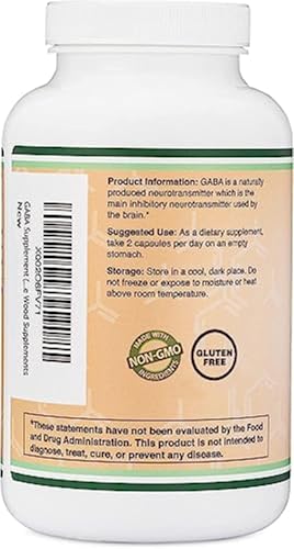 Double Wood Supplements Extra Strength GABA