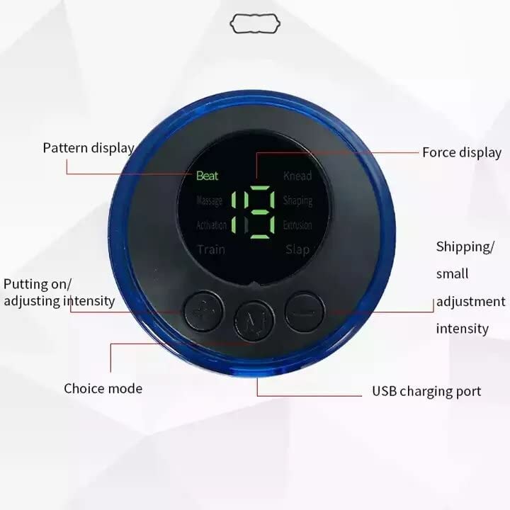 All-in-one wireless neck massage with 8 mode and 19 magnitude levels All-in-one wireless neck massage with 8 mode and 19 magnitude levels