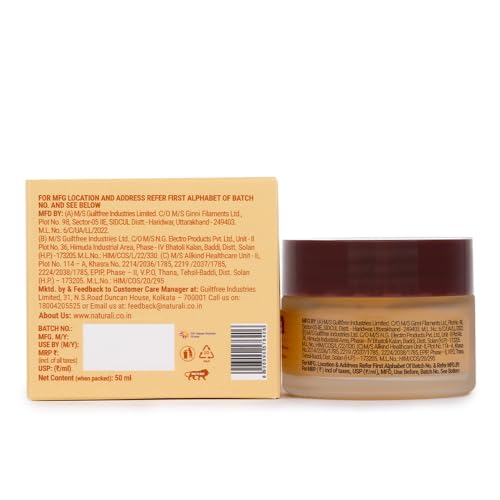 Image of Naturali Radiant Glow Gel Moisturiser | With Superfoods Pea, Quinoa & Niacinamide | Promotes Skin Glow | Improves Even Skin Tone | Paraben-free | For All Skin Types | Best Glow Moisturiser | 50ml