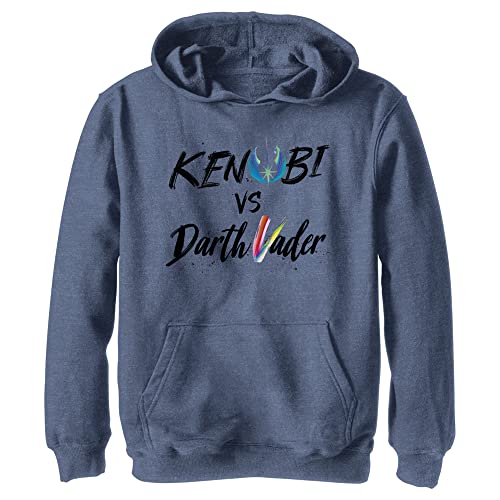 Sweat à capuche garçon Kenobi Vader pull coton Fifth Sun