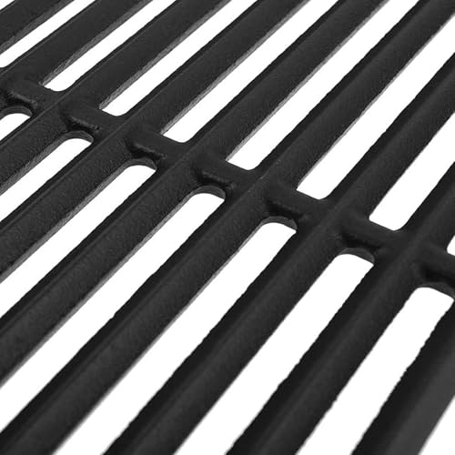 Image of 17 1 /8 inch x 12 7 /16 inch Cooking Grates Replacement for Nexgrill 720-0830MN, 720-0670E, 720-0737, Grill Master 720-0670E, Grill Chef BM616, GC610, Cooking Grid for Nexgrill Grill Grates Replacement