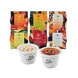 【野菜をMOTTO】レンジで1分、国産野菜たっぷりのカップスープ6個セット｜レトルト 常温保存｜朝食・ランチ・夜食に最適