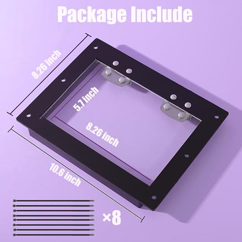 Raccoon One Way Eviction Door-Safe Eviction Raccoon Trap- Great for Attics, Under Decks, and Chimneys - DIY Installation Humane Solution Easy-to-Use by TrumLandy - Image 3