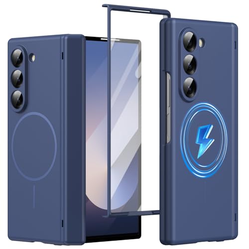 Coque silicone Samsung Z Fold6 magnétique protège écran et charnière