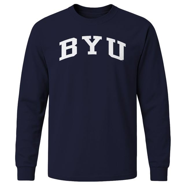 Barnesmith Cotton Long Sleeve T-Shirt with Classic Logo, Adult Unisex