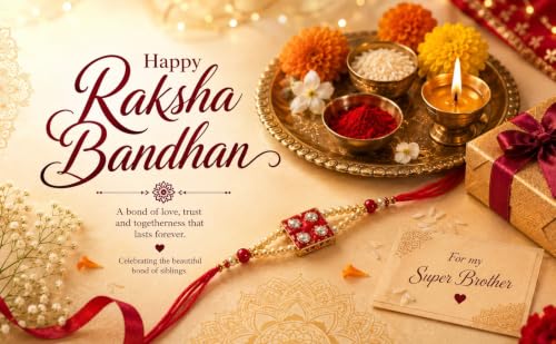 Image of Browntree Dry Fruits Rakhi Gift Hamper Signature 4P-140g | Rakhi Hamper for Brother| Cashews, Almonds, Black Raisins, Apricots with Rakhi Band | Fresh & Healthy Dry Fruits | Perfect Gifts, Festivals & Corporate Hampers | Unique Gifts for all Celebration