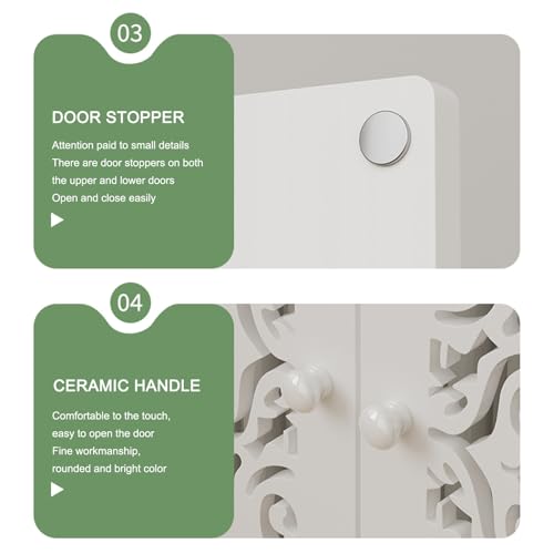 Cubre radiador moderno y elegante para decoración de interiores 7