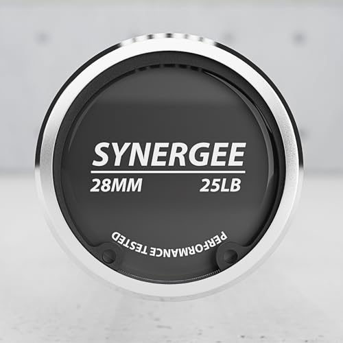 Synergee 4.8' Barbell – 2" Sleeves, 500 lb Rated, Black Finish by Synergee - Used condition - Image 7