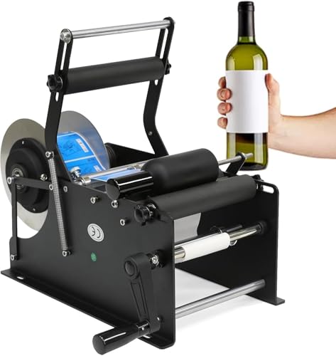 Máquina etiquetadora automática para botellas: acabado profesional en vidrio y plástico 1