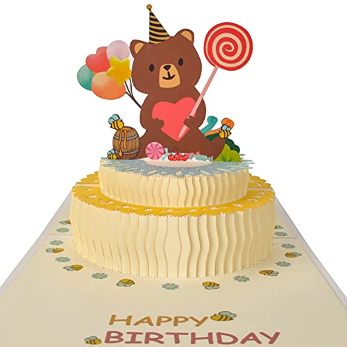 Biglietto di Compleanno, Biglietto di Auguri 3D Pop-up per...